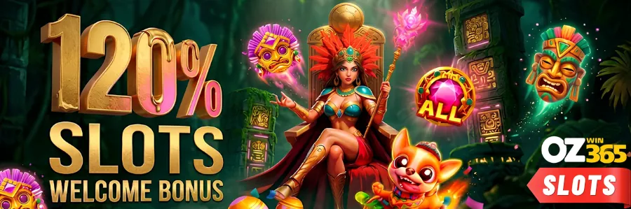 Ozwin365 120% slots welcome bonus for Nepal players in NPR