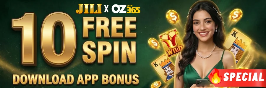 Ozwin365 10 free spins app download bonus in Nepal