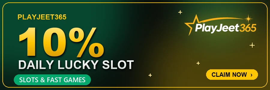 PlayJeet365 10% daily lucky slot and fast game bonus in Nepal