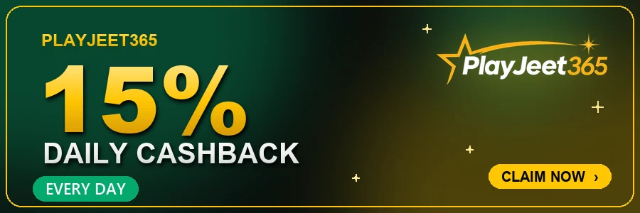 PlayJeet365 15% daily cashback on slots, crash, sports and casino in Nepal
