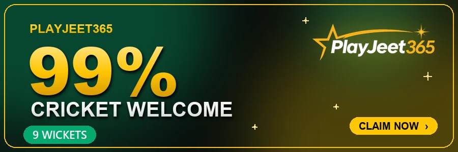 PlayJeet365 99% cricket welcome bonus, 9 Wickets offer, in Nepal